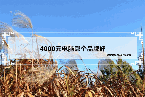 4000元电脑哪个品牌好