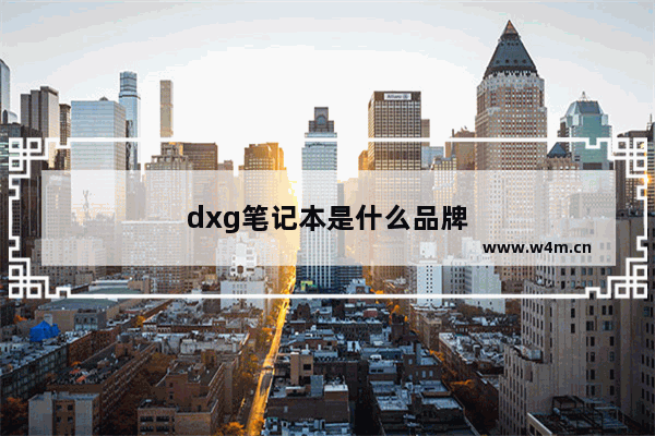 dxg笔记本是什么品牌