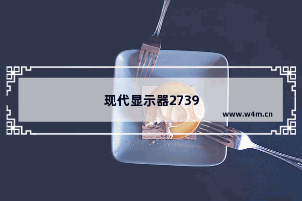 现代显示器2739