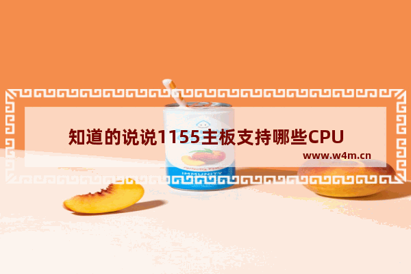 知道的说说1155主板支持哪些CPU