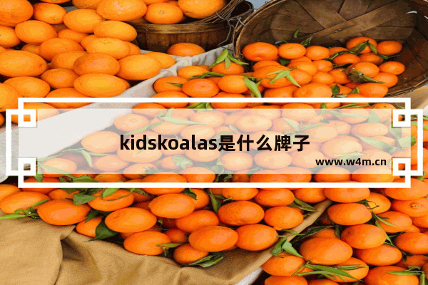 kidskoalas是什么牌子