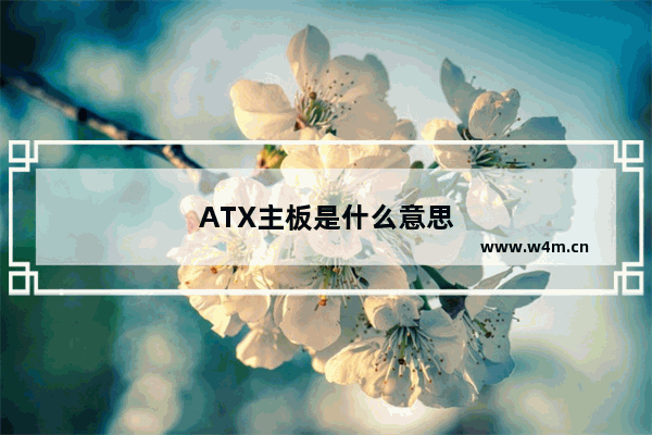 ATX主板是什么意思