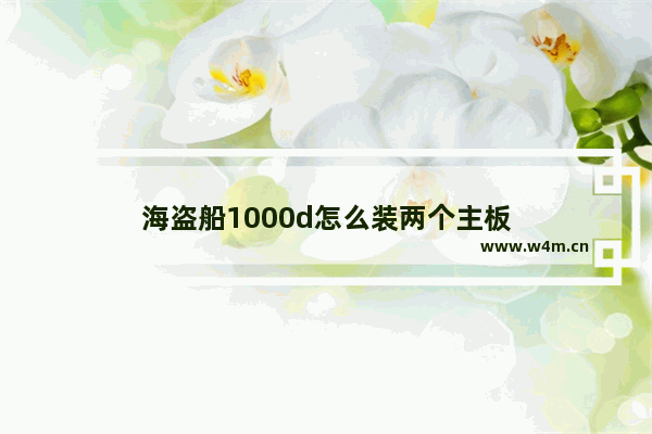 海盗船1000d怎么装两个主板