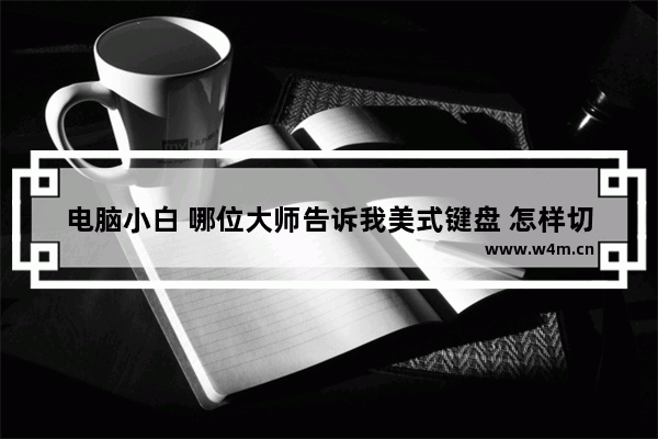 电脑小白 哪位大师告诉我美式键盘 怎样切换输入法