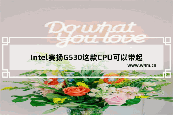 Intel赛扬G530这款CPU可以带起什么水平的显卡来