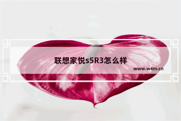 联想家悦s5R3怎么样