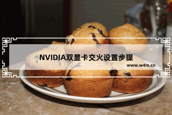 NVIDIA双显卡交火设置步骤