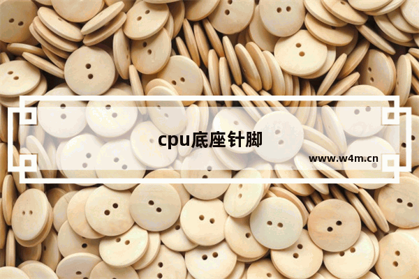 cpu底座针脚