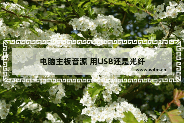 电脑主板音源 用USB还是光纤