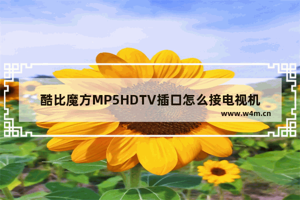 酷比魔方MP5HDTV插口怎么接电视机