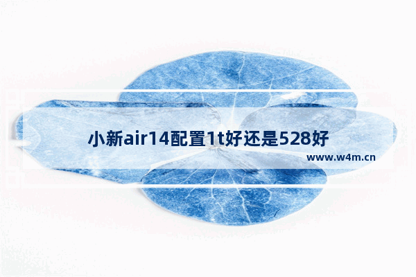 小新air14配置1t好还是528好