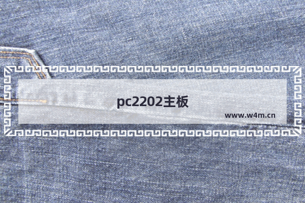 pc2202主板