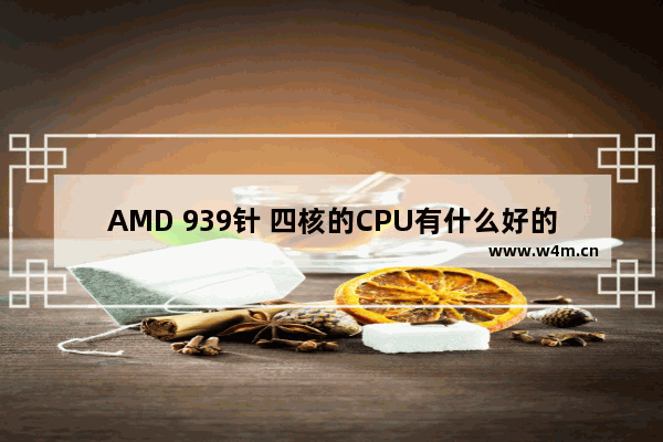 AMD 939针 四核的CPU有什么好的推荐