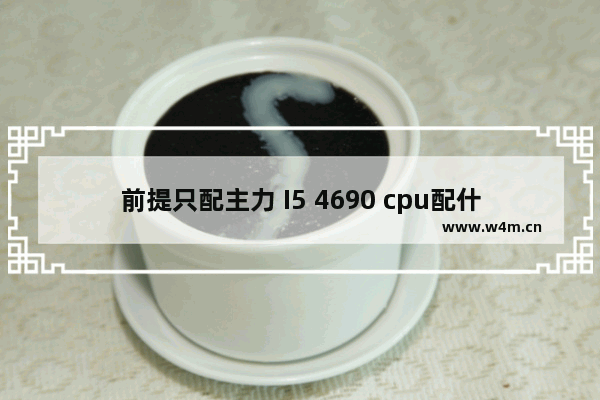 前提只配主力 I5 4690 cpu配什么款显卡 主板 电源能达到最佳效果 价位在3500左右