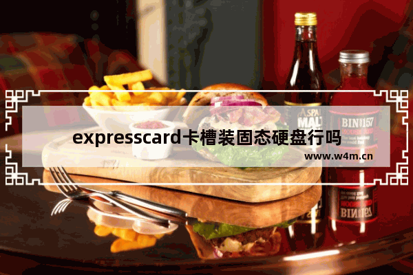 expresscard卡槽装固态硬盘行吗