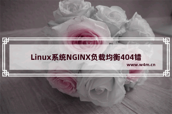 Linux系统NGINX负载均衡404错误处理方法