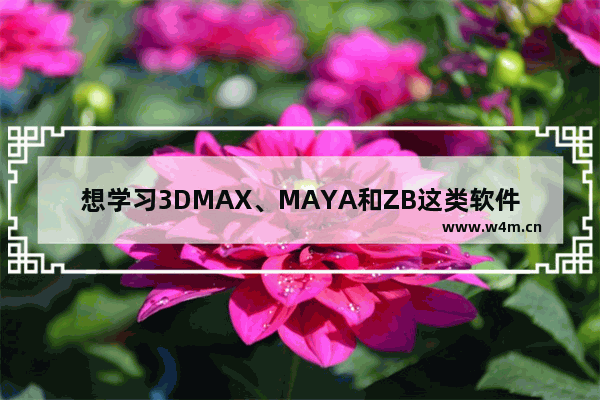 想学习3DMAX、MAYA和ZB这类软件 什么笔记本可以流畅运行