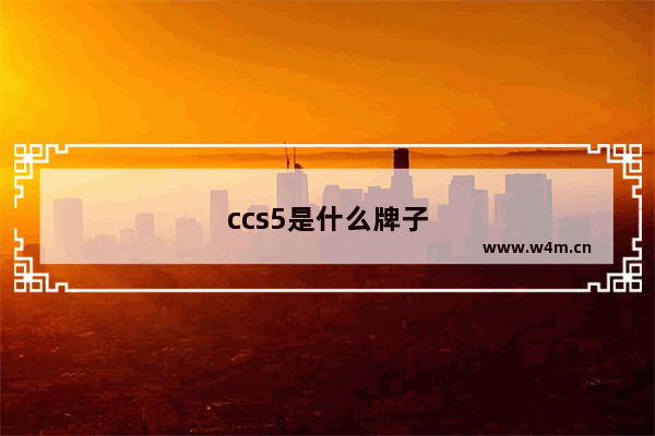 ccs5是什么牌子