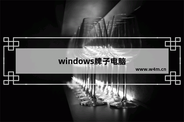 windows牌子电脑