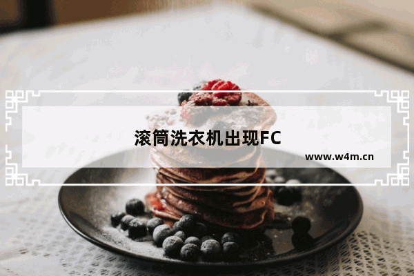 滚筒洗衣机出现FC