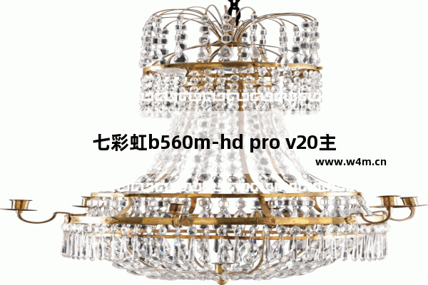 七彩虹b560m-hd pro v20主板怎么样