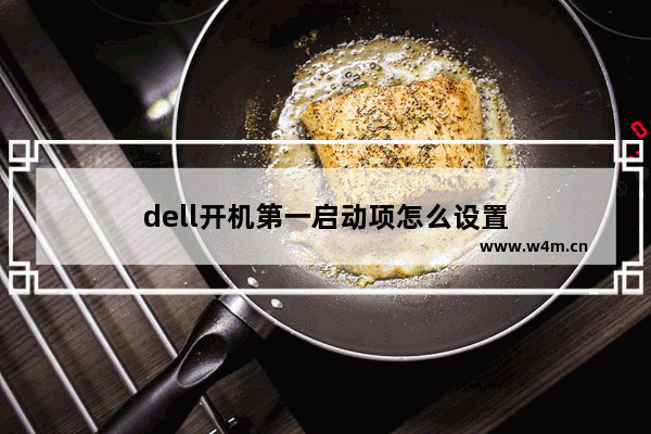 dell开机第一启动项怎么设置