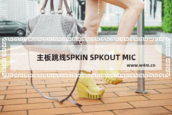 主板跳线SPKIN SPKOUT MIC+怎么接