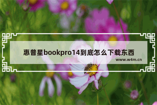 惠普星bookpro14到底怎么下载东西