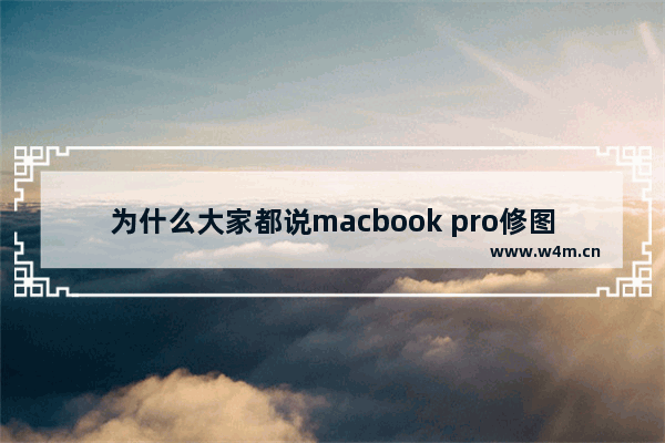 为什么大家都说macbook pro修图非常好 但它却没有独显呢