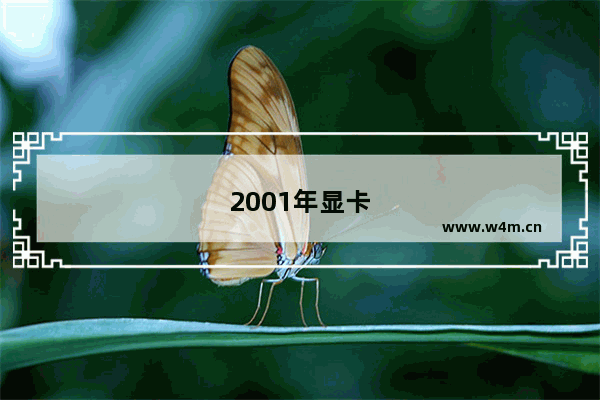 2001年显卡