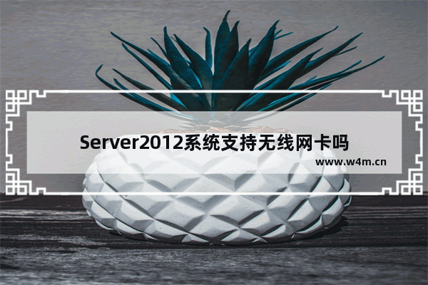 Server2012系统支持无线网卡吗