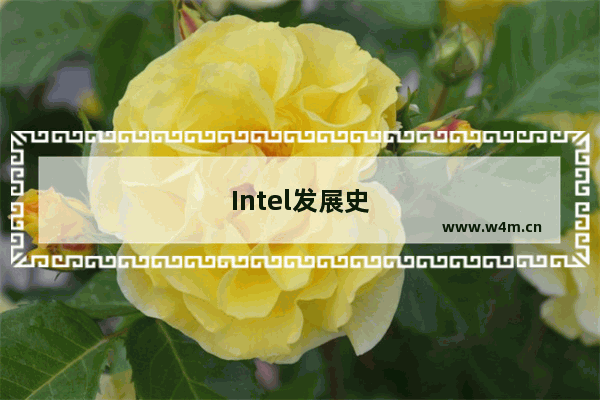 Intel发展史