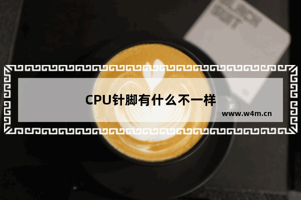 CPU针脚有什么不一样