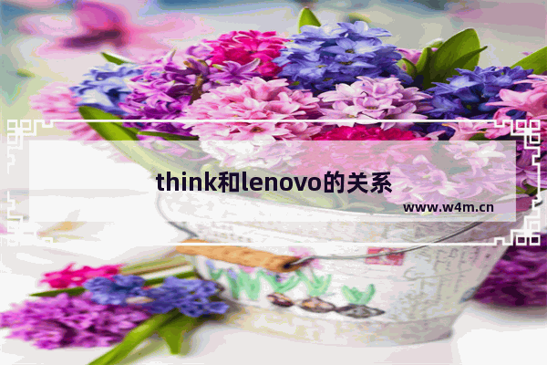 think和lenovo的关系