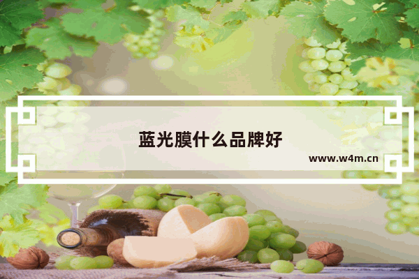 蓝光膜什么品牌好