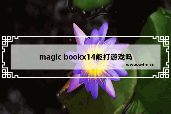 magic bookx14能打游戏吗