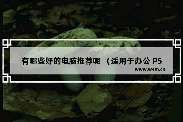 有哪些好的电脑推荐呢 （适用于办公 PS）