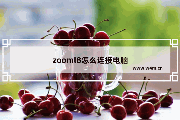 zooml8怎么连接电脑