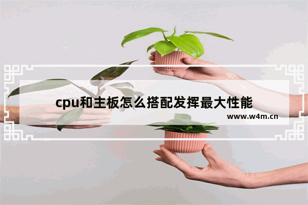 cpu和主板怎么搭配发挥最大性能