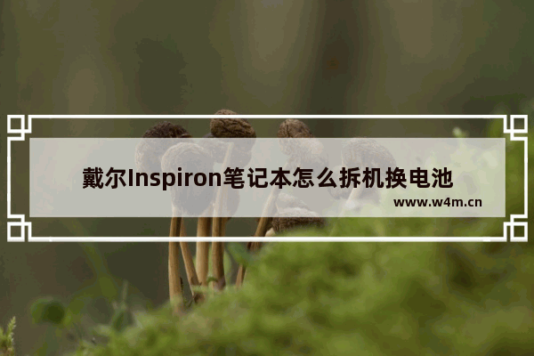 戴尔Inspiron笔记本怎么拆机换电池