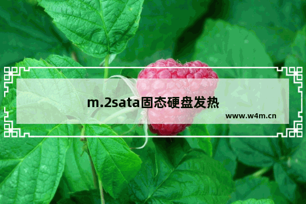 m.2sata固态硬盘发热