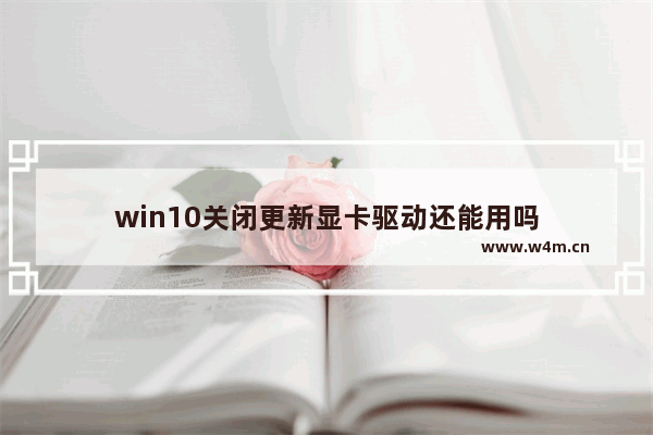 win10关闭更新显卡驱动还能用吗