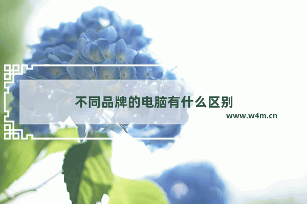 不同品牌的电脑有什么区别