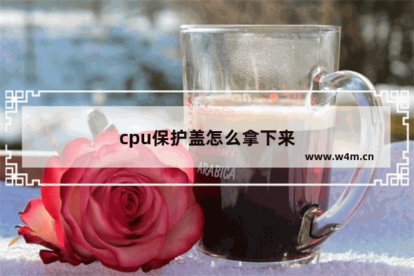 cpu保护盖怎么拿下来