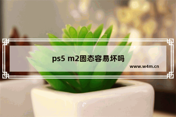 ps5 m2固态容易坏吗