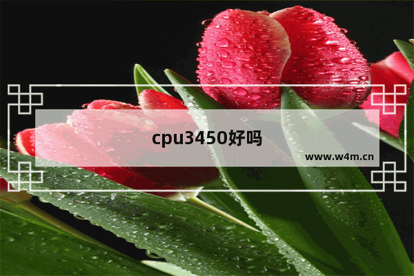 cpu3450好吗