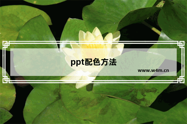 ppt配色方法