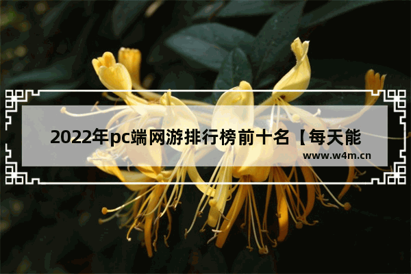 2022年pc端网游排行榜前十名【每天能赚30—50元的游戏】