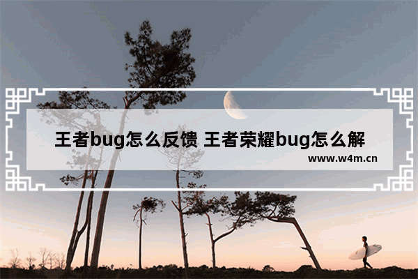 王者bug怎么反馈 王者荣耀bug怎么解决