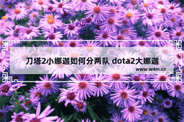 刀塔2小娜迦如何分两队 dota2大娜迦走哪路